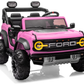 24V Ride on Toys for Big Kids, Licensed Ford Bronco Raptor Electric Car 2 Seater with Remote Control, Kids Ride on Cars w/ 2-Seater, 4.3 Mph Max Speed, Soft Start Function (24V, Black)