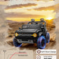 24V Ride on Toys for Big Kids, Licensed Ford Bronco Raptor Electric Car 2 Seater with Remote Control, Kids Ride on Cars w/ 2-Seater, 4.3 Mph Max Speed, Soft Start Function (24V, Black)