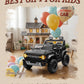24V Ride on Toys for Big Kids, Licensed Ford Bronco Raptor Electric Car 2 Seater with Remote Control, Kids Ride on Cars w/ 2-Seater, 4.3 Mph Max Speed, Soft Start Function (24V, Black)