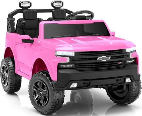 First Ride On Chevrolet Silverado 2-Seater – Safe, Spacious, Family Fun Ride-On Truck
