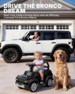 First Ride On Ford Bronco Raptor Toddler Push Car - Image 8