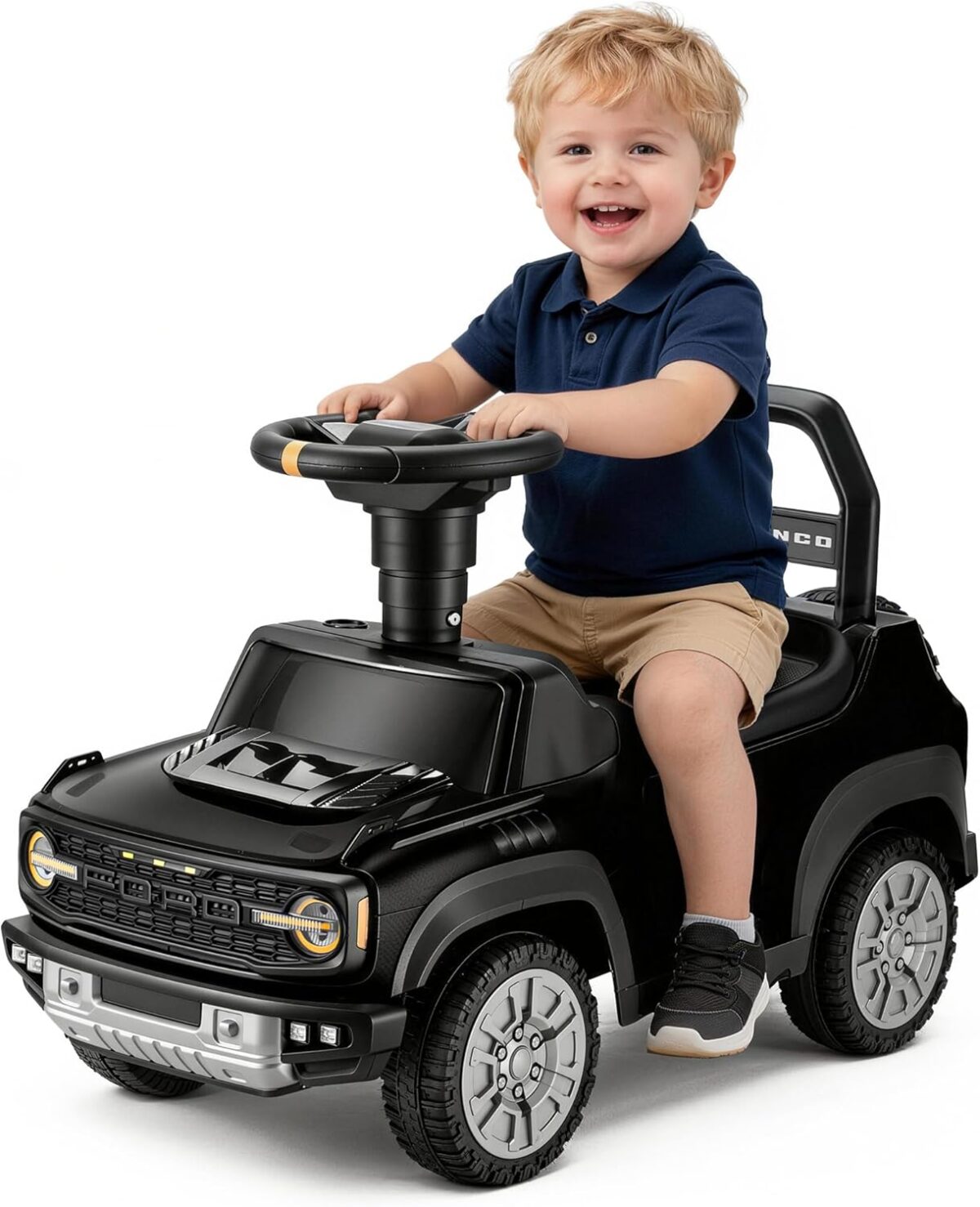 First Ride On Ford Bronco Raptor Toddler Push Car - Image 2
