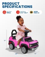 First Ride On Ford Bronco Raptor Toddler Push Car - Image 22