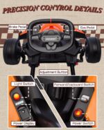 First Ride On McLaren Electric Go Kart – Safe, Fun, and Built for Young Racers - Image 8