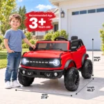 Ford Bronco Base 24V 2-Seater Electric Ride-On Truck for 3+ years kid