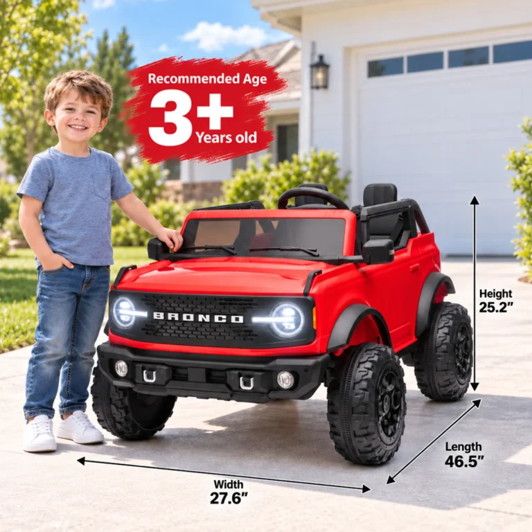 Ford Bronco Base 24V 2-Seater Electric Ride-On Truck for 3+ years kid