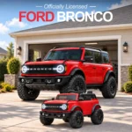First Ride On Ford Bronco Base 24V 2-Seater Electric Ride-On Truck red licensed