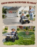 Ford Bronco Raptor 12V Kids Ride-On Car - Dual Driving Modes For Parent & Kid