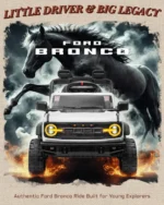 Ford Bronco Raptor 12V Kids Ride-On Car - Licensed Ford Bronco Hero Poster