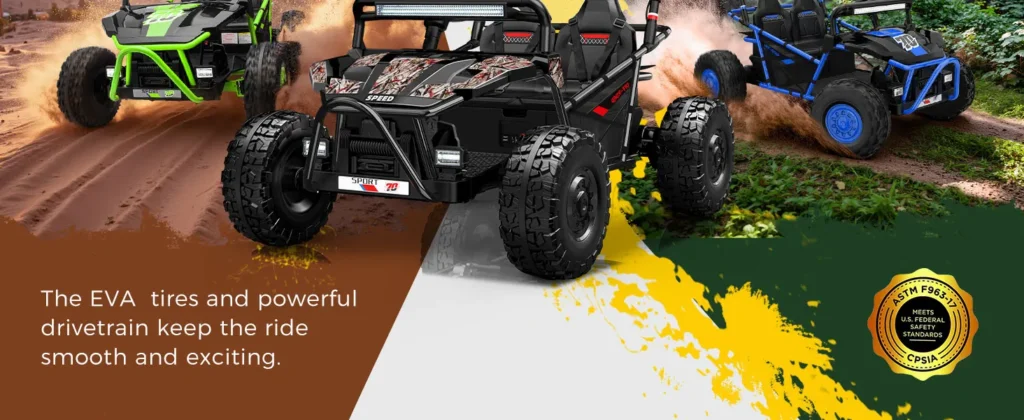 first ride on 36V off-road utv kids (5)