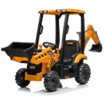 First Ride On JCB 3-in-1 12V Kids Electric Excavator