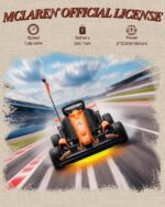 First Ride On McLaren officially licensed 24V battery powered drift kart speeding on a professional race track