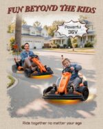 First Ride On McLaren 36V Electric Drift Go-Kart - Image 7