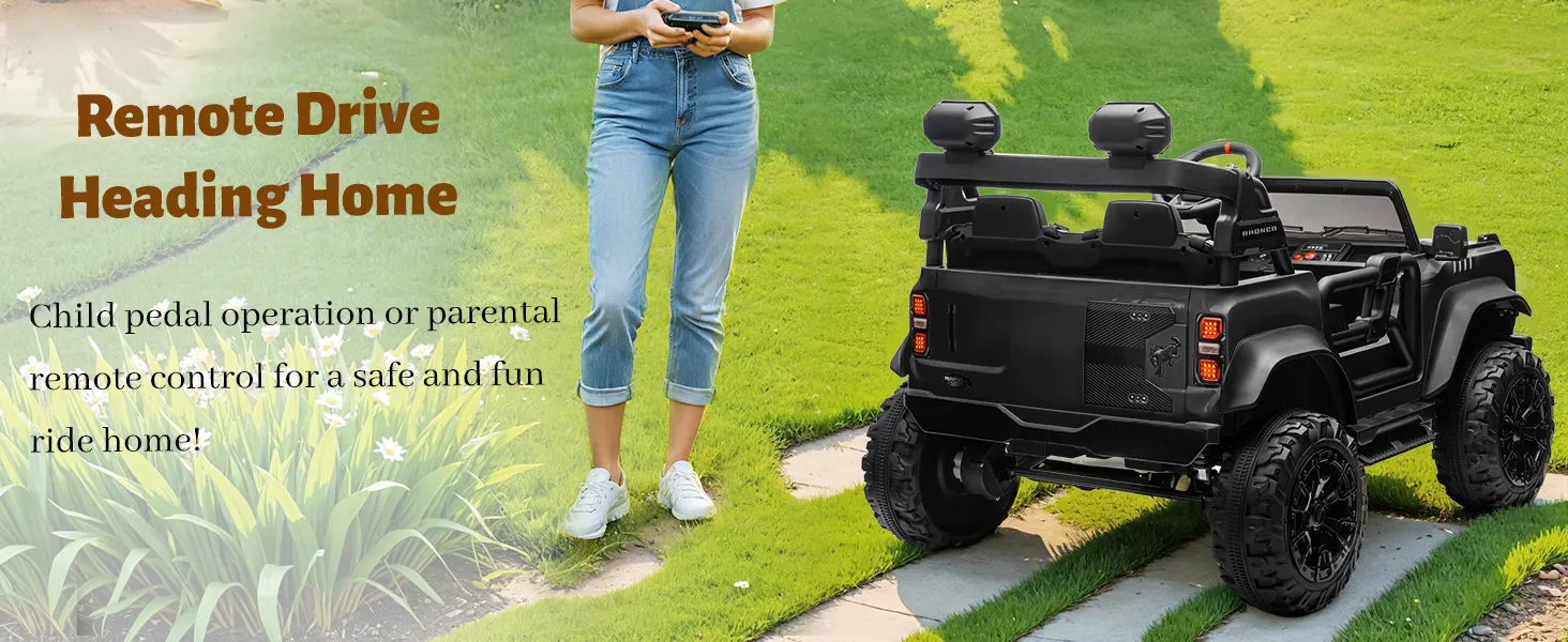 Ford Bronco Raptor 24V 2-Seater Electric Ride on truck product description (4)