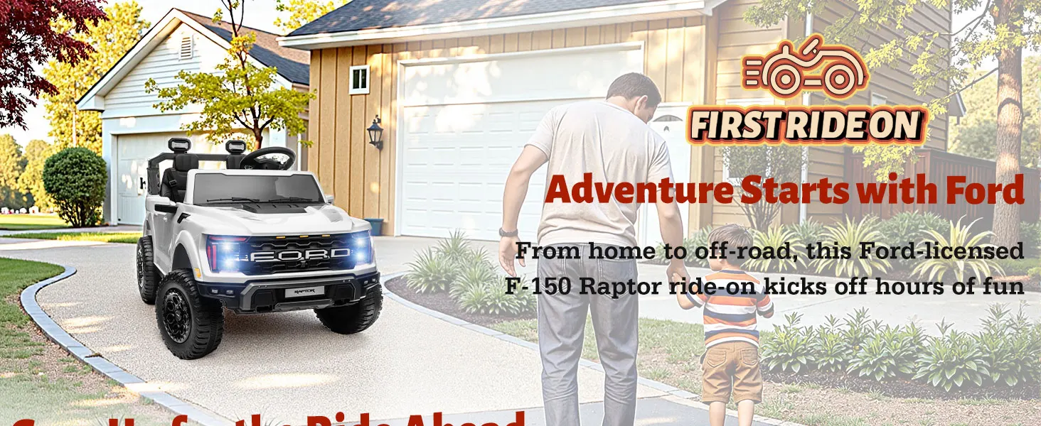 Ford F-150 24V ride on cars 2 seater (5)