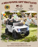 First Ride On Ford F-150 Raptor 24V 2-Seater Electric Ride-On Truck - Image 3