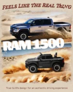 Officially Licensed Ram 1500 RHO 12V kids electric ride on pickup truck