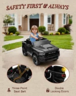 Ram 1500 RHO 12V Kids Truck safety feature