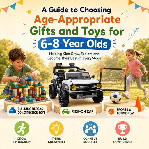Best toys and gifts guide for 6 to 8 year olds.
