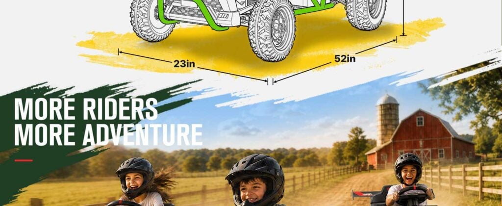 First Ride On 36V One-Seater Kids Off-Road UTV
