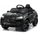 First Ride On 12V licensed Lamborghini Urus ride-on car, LED headlights, Urus plate on the front bumper